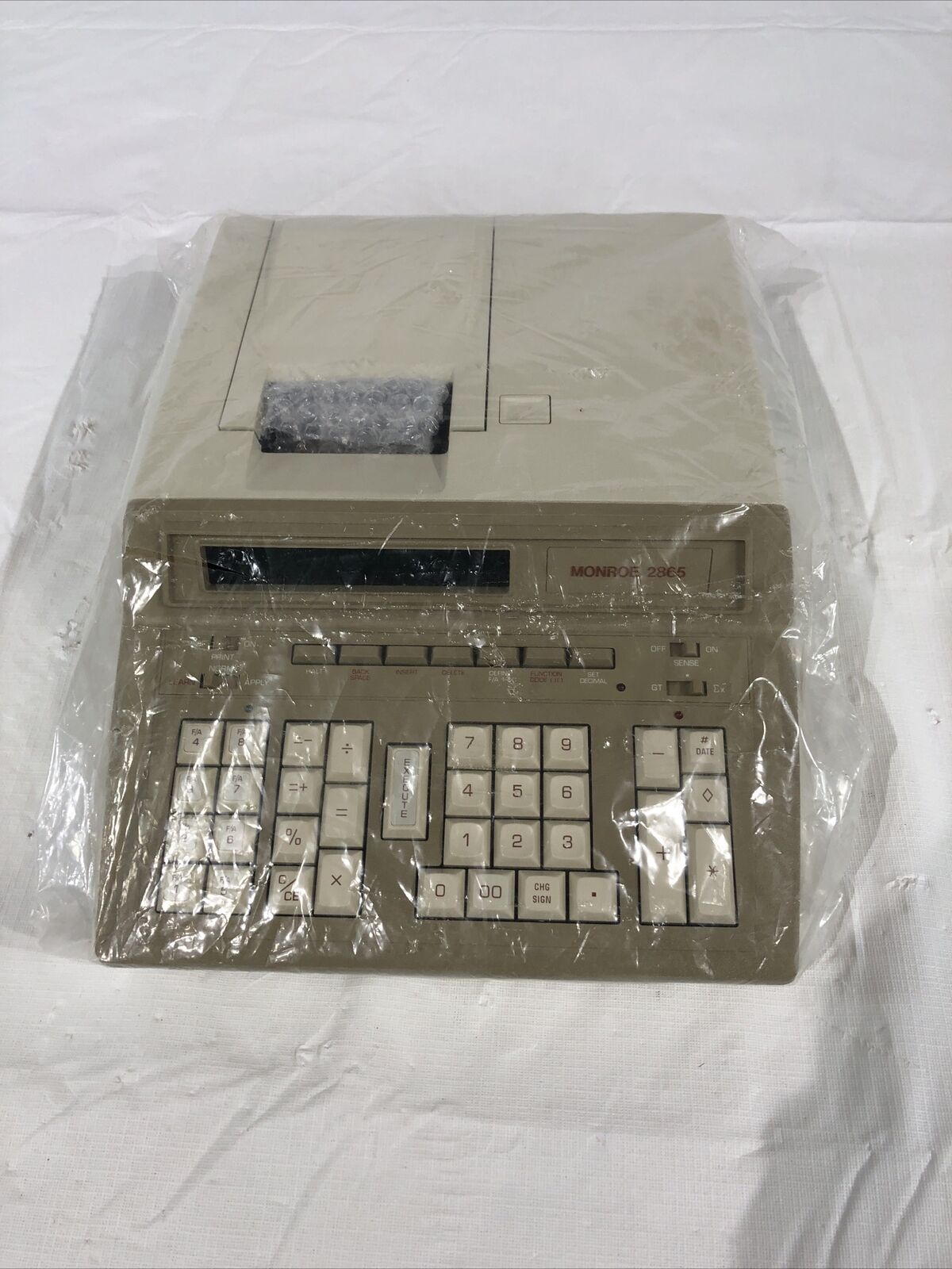 NEW, Rare-Vintage Monroe 2865 Calculator Adding Machine Printer
