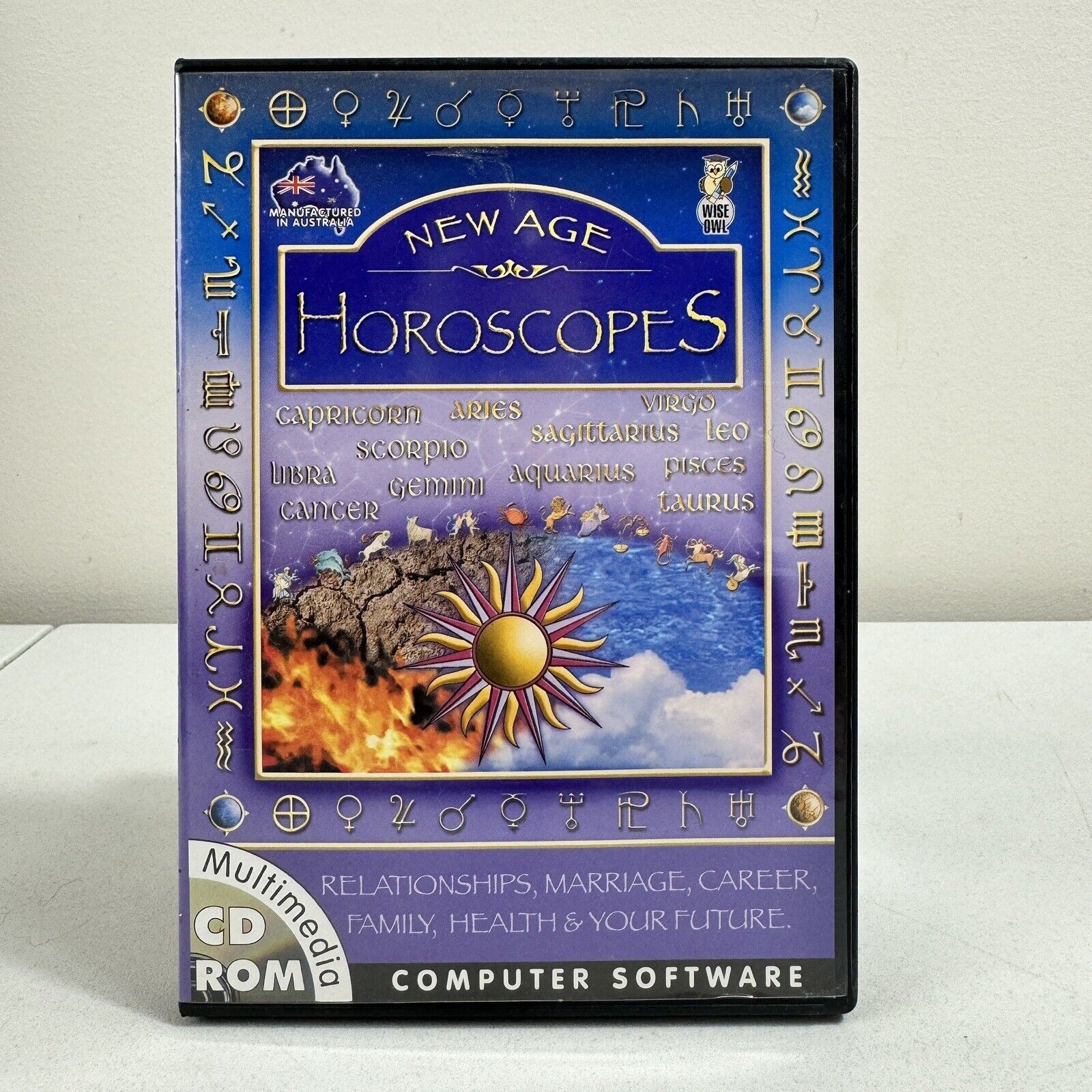 New Age Horoscopes Vintage CD ROM - VGC