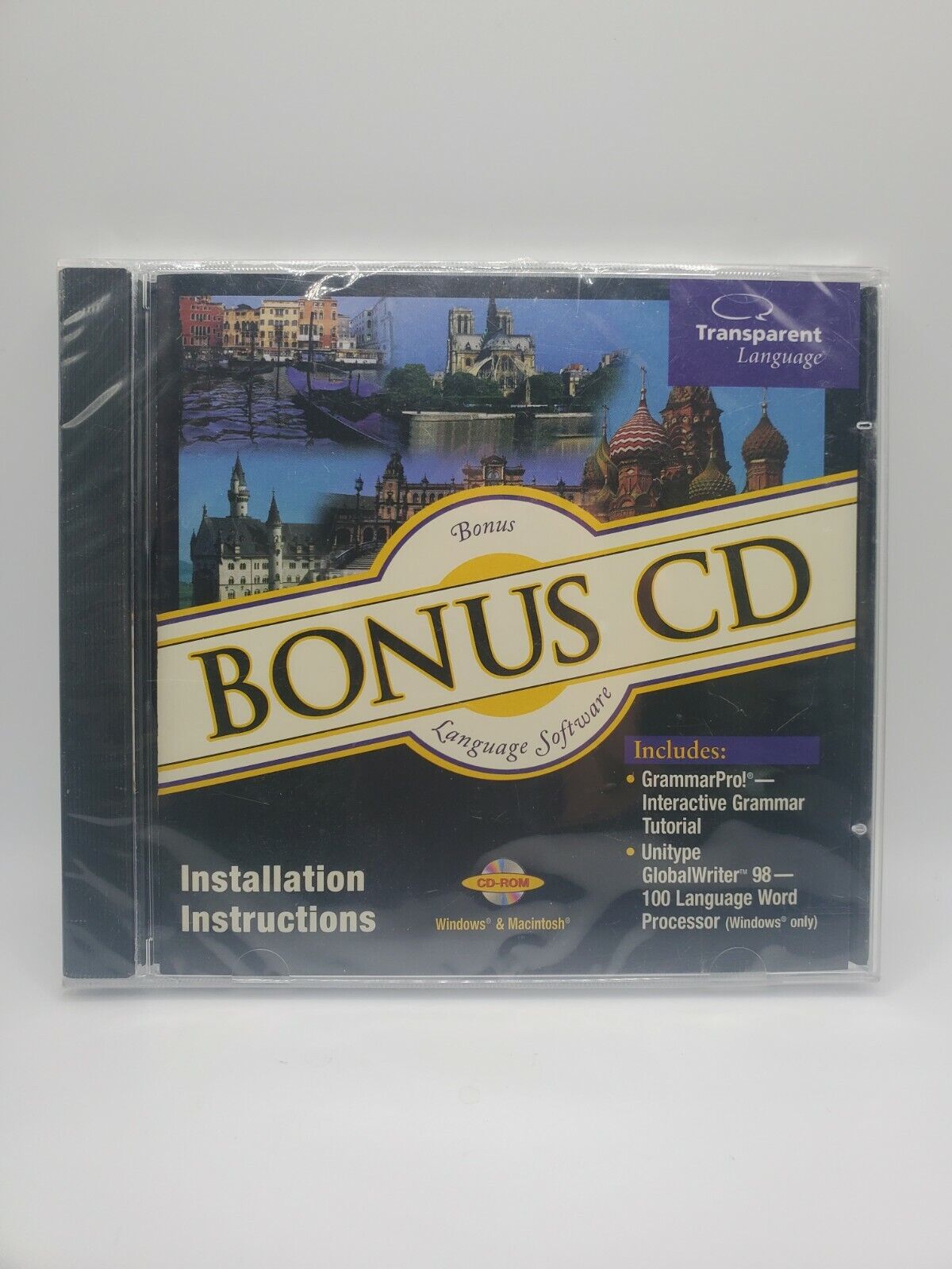 Transparent Language Bonus CD - GrammarPro - Software for PC Windows NEW