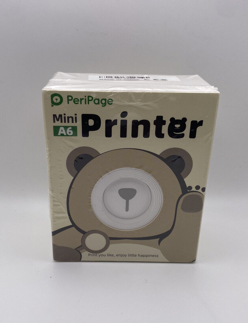 PeriPage Mini A6 Printer - pictures - Labels - Receipts - Thermal Paper Photos