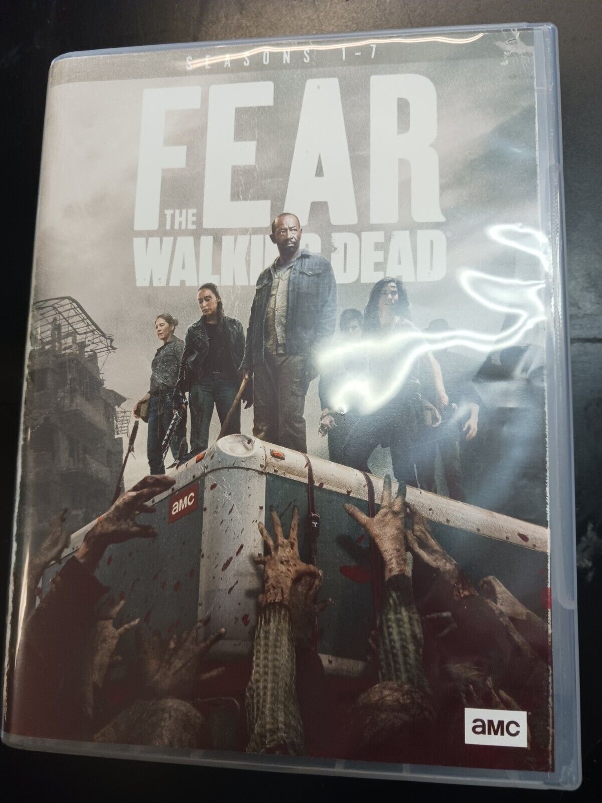 FEAR THE WALKING DEAD  Seasons 1-7 (DVD)  Boxed Set Walmart Exclusive