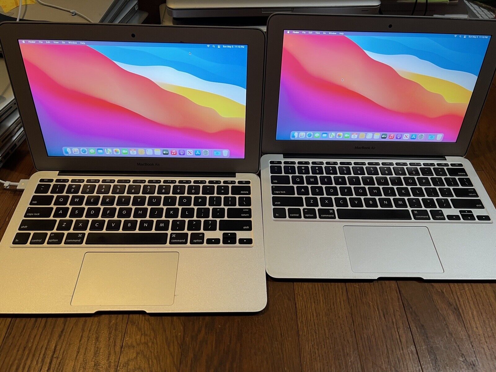 Lot of 2 2013 MacBook Air 11” 120GB SSD i5 1.3GHz 4GB Noadapter NOBATTERY *READ*