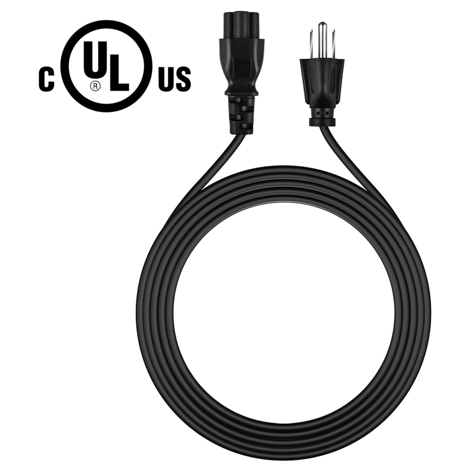5ft UL AC Power Cord Cable For HP z25n K7C01A4#ABA Monitor 25\
