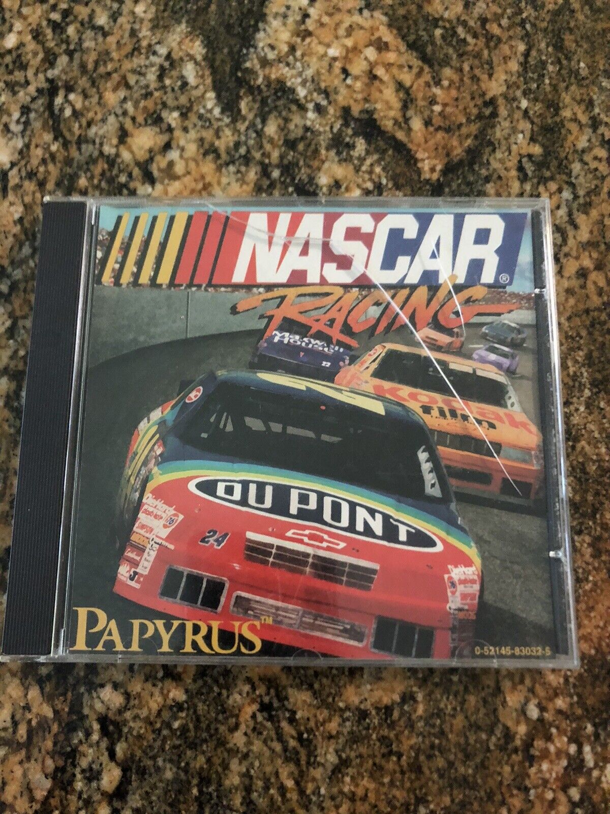 NASCAR Racing CD-ROM Case Only by Papyrus 1994 PC - Rare