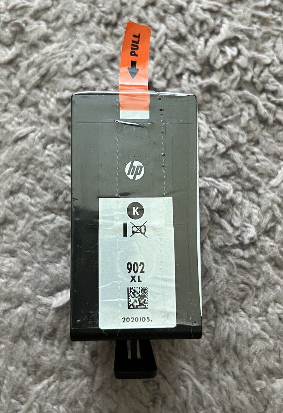 Genuine HP 902XL Black Ink Cartridge Expired 05/2020 New Without Box
