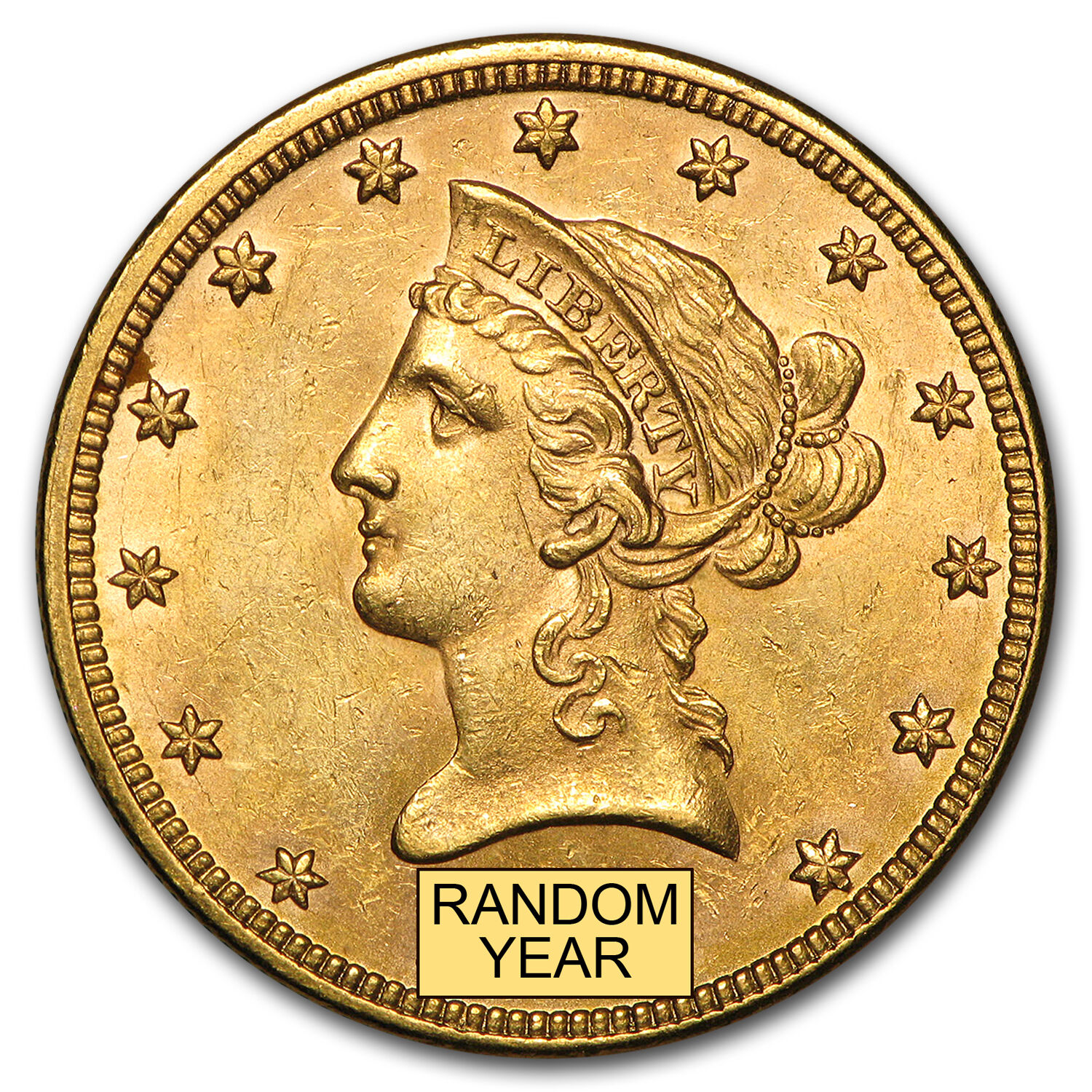 $10 Liberty Gold Eagle BU (Random Year) - SKU #98270