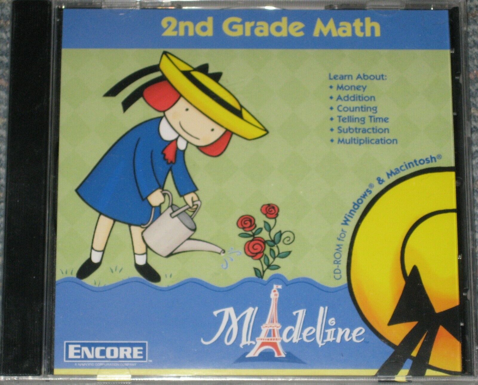 NEW Madeline 2nd Grade Math - PC or MAC Game - Factory Sealed  