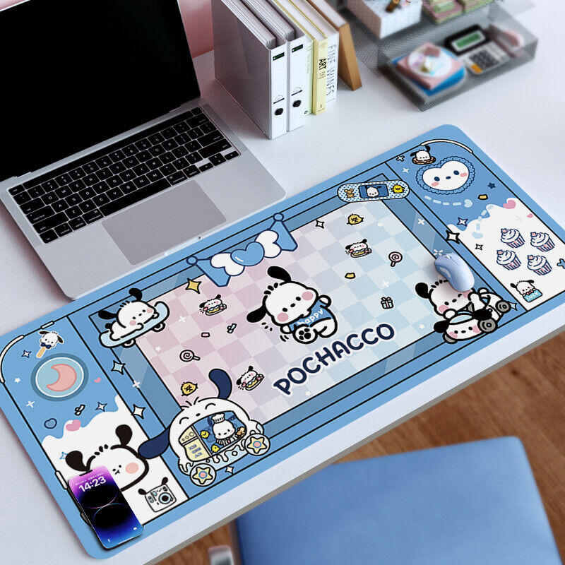 Anime Kuromi My Melody Mouse Pad Cute PC Desk Mat Cinnamoroll Table Pad L/XL