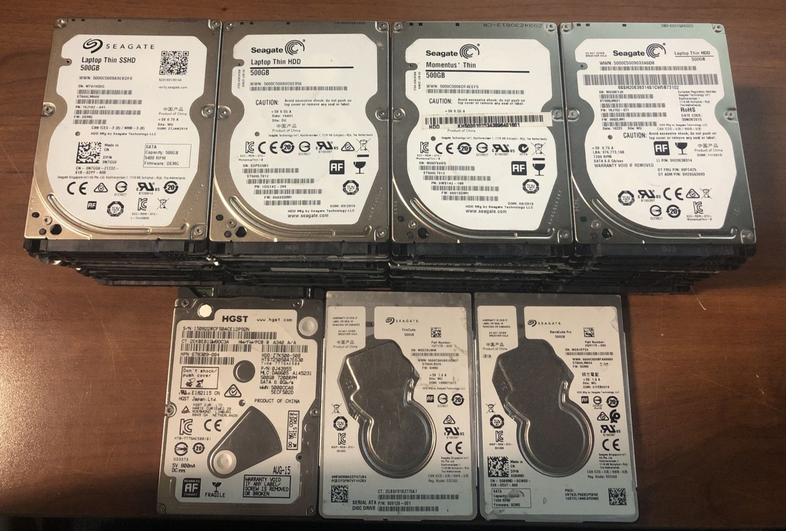Lot of HDD- Qty-44
