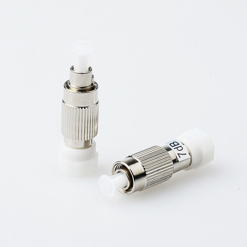 5pcs Single Mode FC/UPC Plug-In Fixed Male To Female Fiber Optic Attenuator
