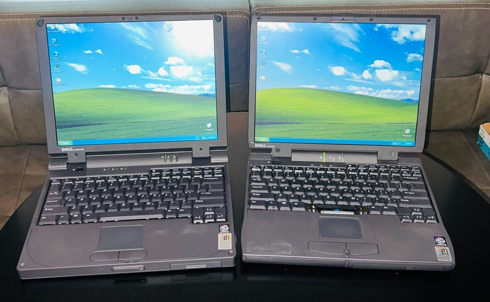 Lot of 2 Dell Vintage Laptops - CPi A Series PPL / CS Series PMP  Windows XP Pro