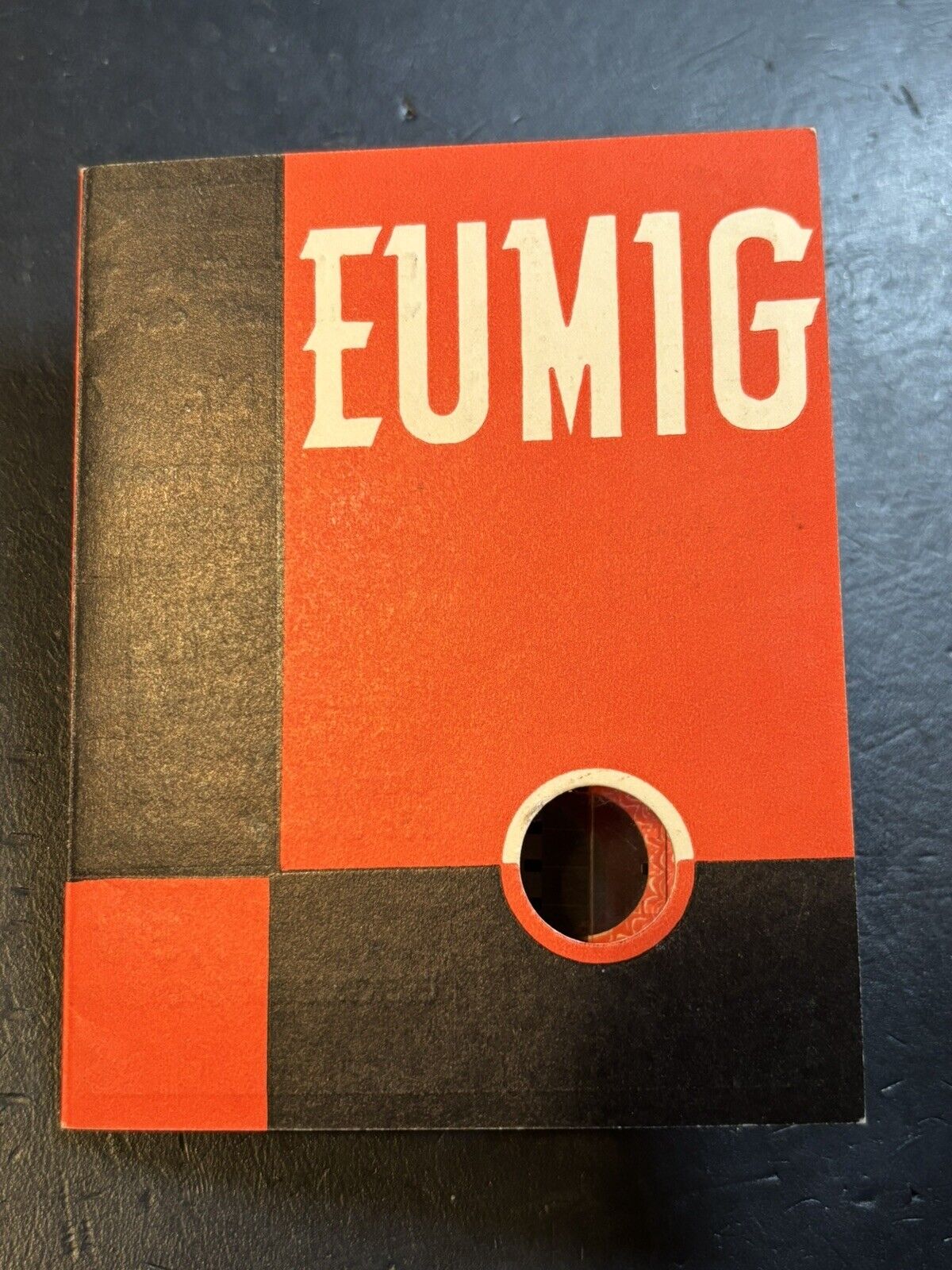 Vintage Eumig Garantie Card Nr. 467284 