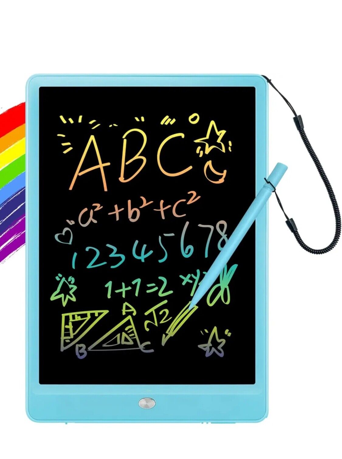 ORSEN LCD Writing Tablet 10 Inch, Colorful Doodle Board Drawing Pad for Kids, Dr