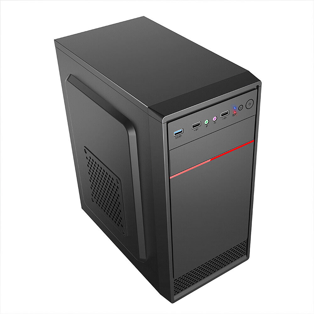 N9 Small Micro ATX Gaming Computer PC Case AMD Intel Mid-Tower Support M-ATX ITX