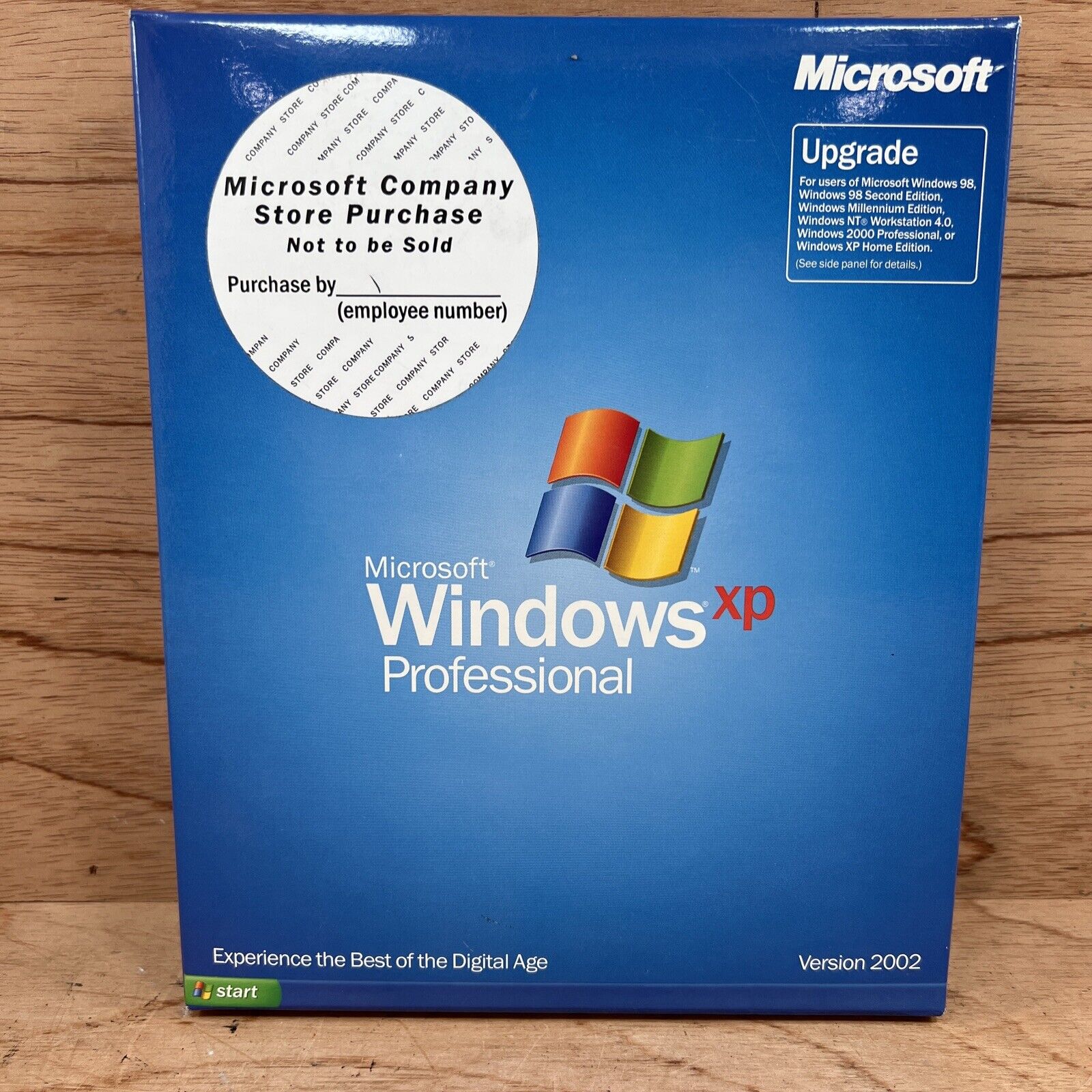 RARE Collectors Microsoft Windows XP Professional English New Sealed With Key