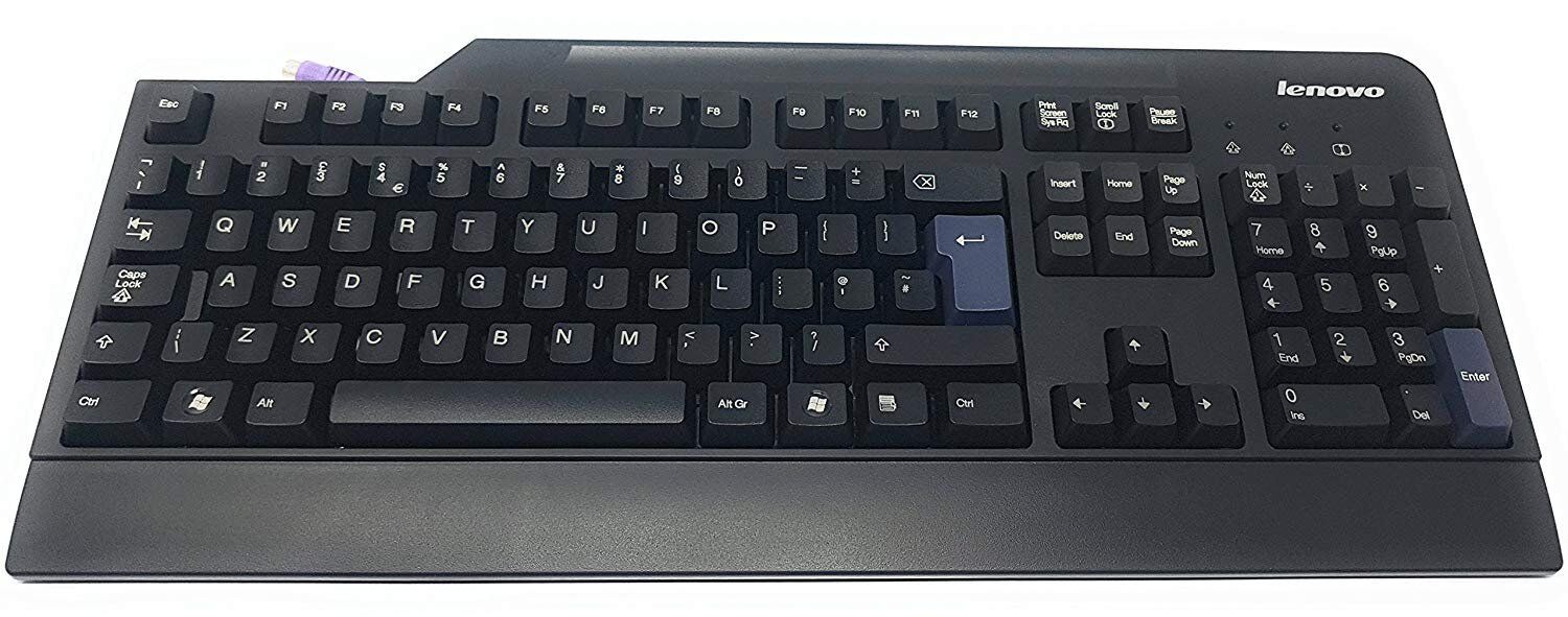 Lenovo Keyboard (Preferred Pro Fullsize PS/2 black) US-ENG -FRU: