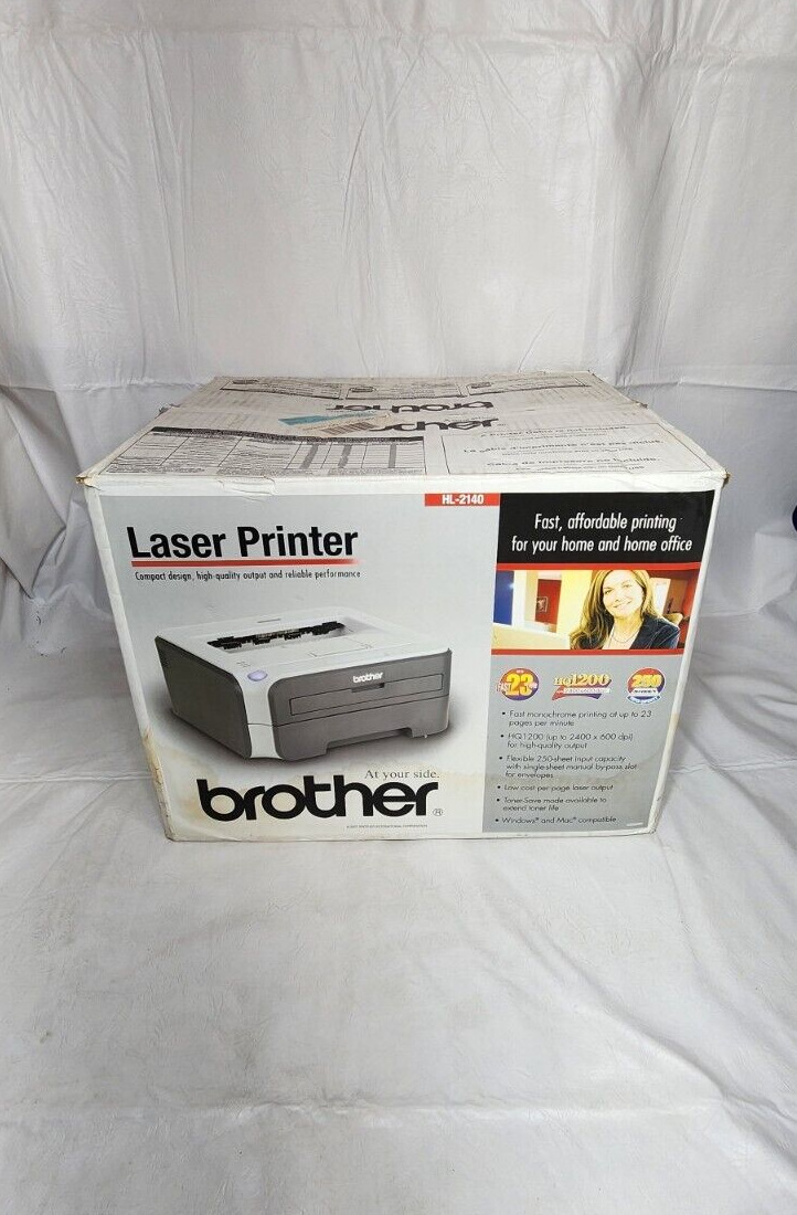 Brother HL-2140 Standard Laser Printer NEW / Open Box, MISSING DRIVER
