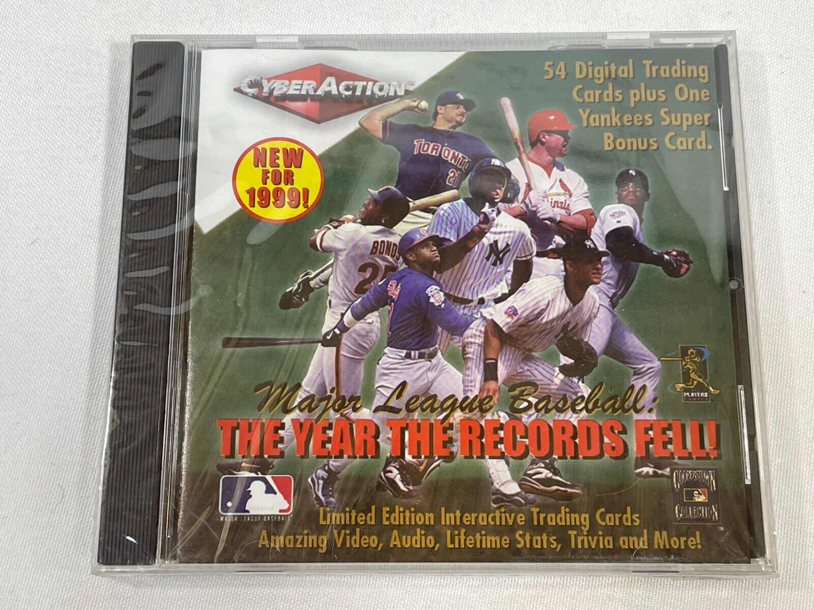 Vintage 1999 MLB: The Year the Records Fell Limited Ed Interactive Trading Cards