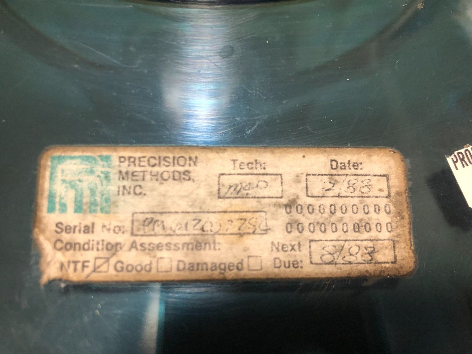 OWN A VERY RARE PIECE OF HISTORY - PRECISION METHODS  PM61200778L 80MB DATA DISK