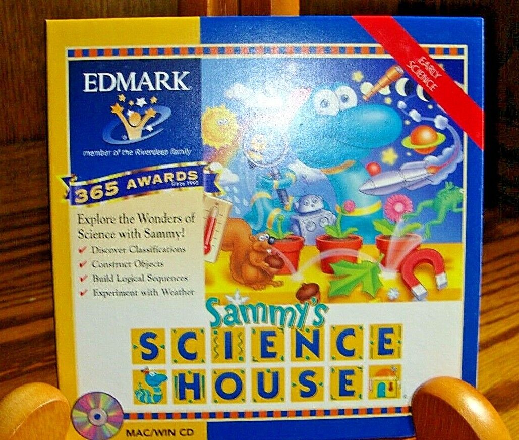 HOMESCHOOLING Edmark Riverdeep Explore The Wonders Of Science~Sammy's House  E15