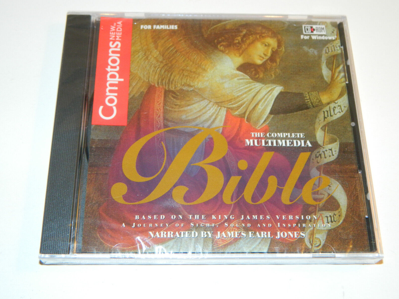 The Complete Multimedia Bible, James Earl Jones (PC, 1995 Win CD-ROM) Software