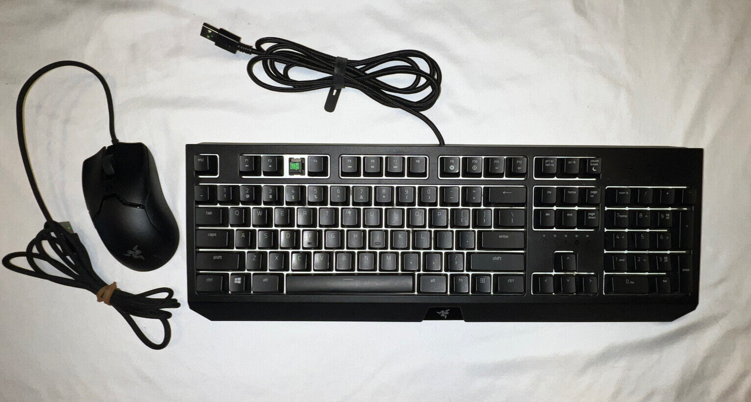 Razer Black Widow Gaming Keyboard & Viper Mini Mouse RZ03-02860200-R3U1