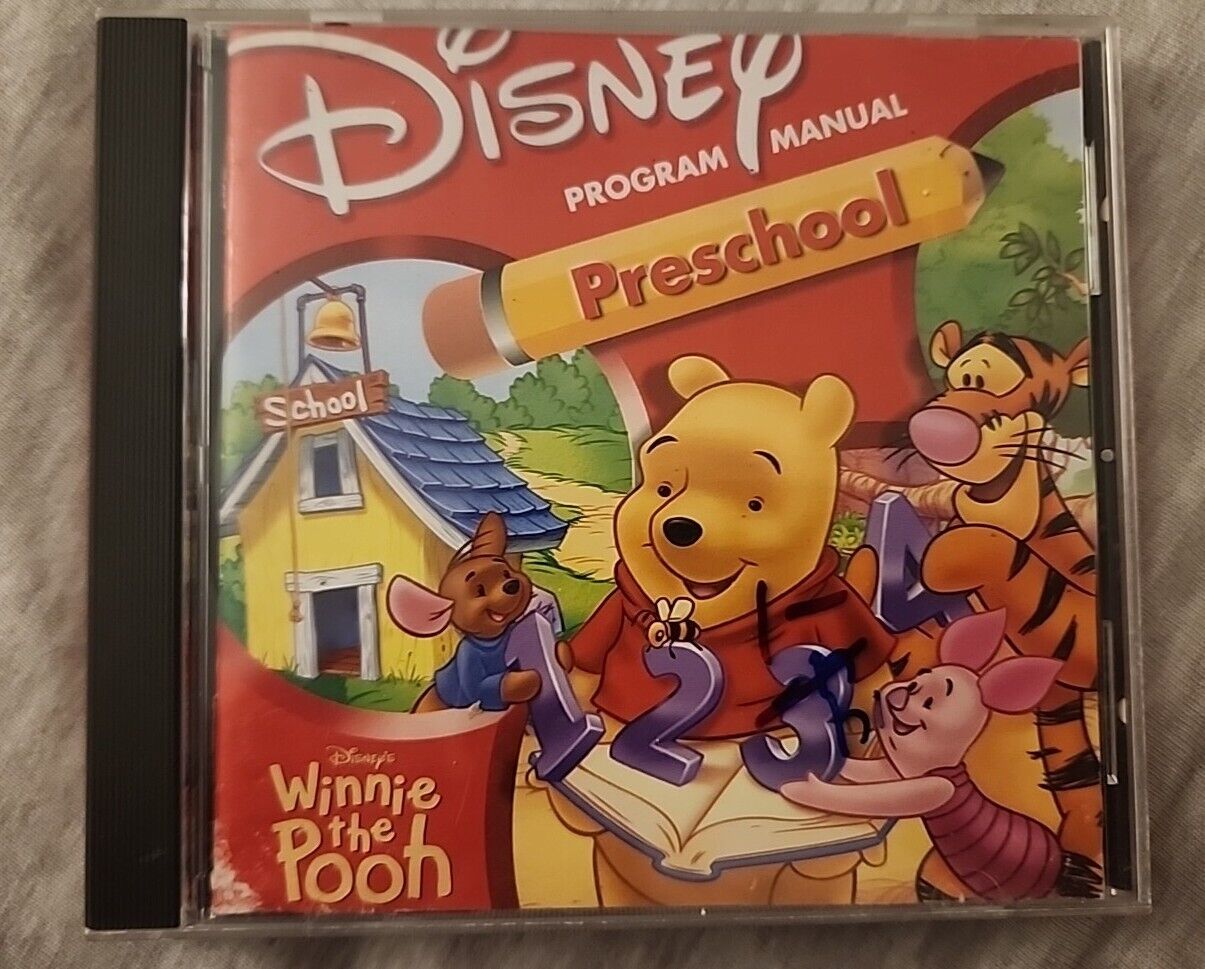 Disney\'s Winnie The Pooh Preschool PC/Mac CD-Rom