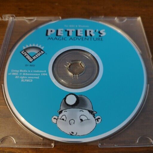 PETER'S MAGIC ADVENTURE PC MAC CD GAME DISC ONLY 