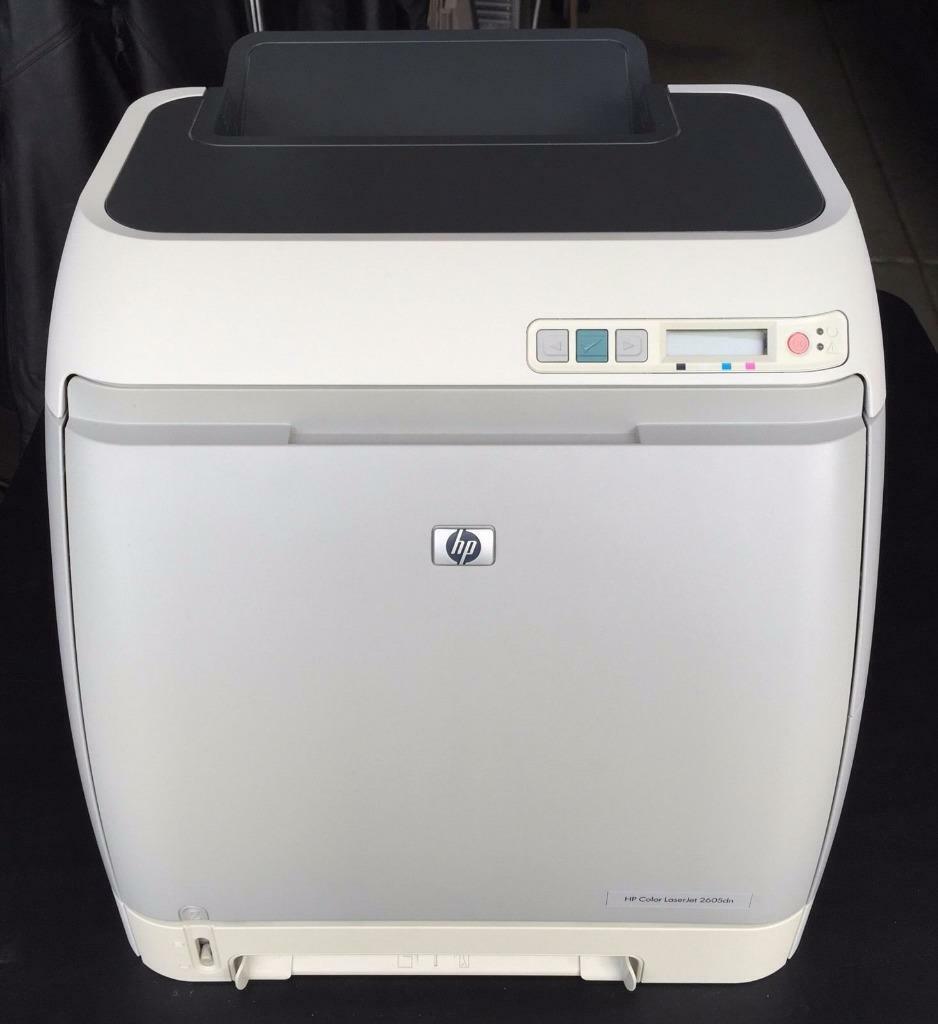 HP LaserJet 2605dn Workgroup Laser Printer NO TONER. LENSES CLEANED