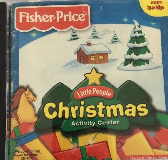 Little People Christmas Activity Center CD Rom Windows 95 98 Mac