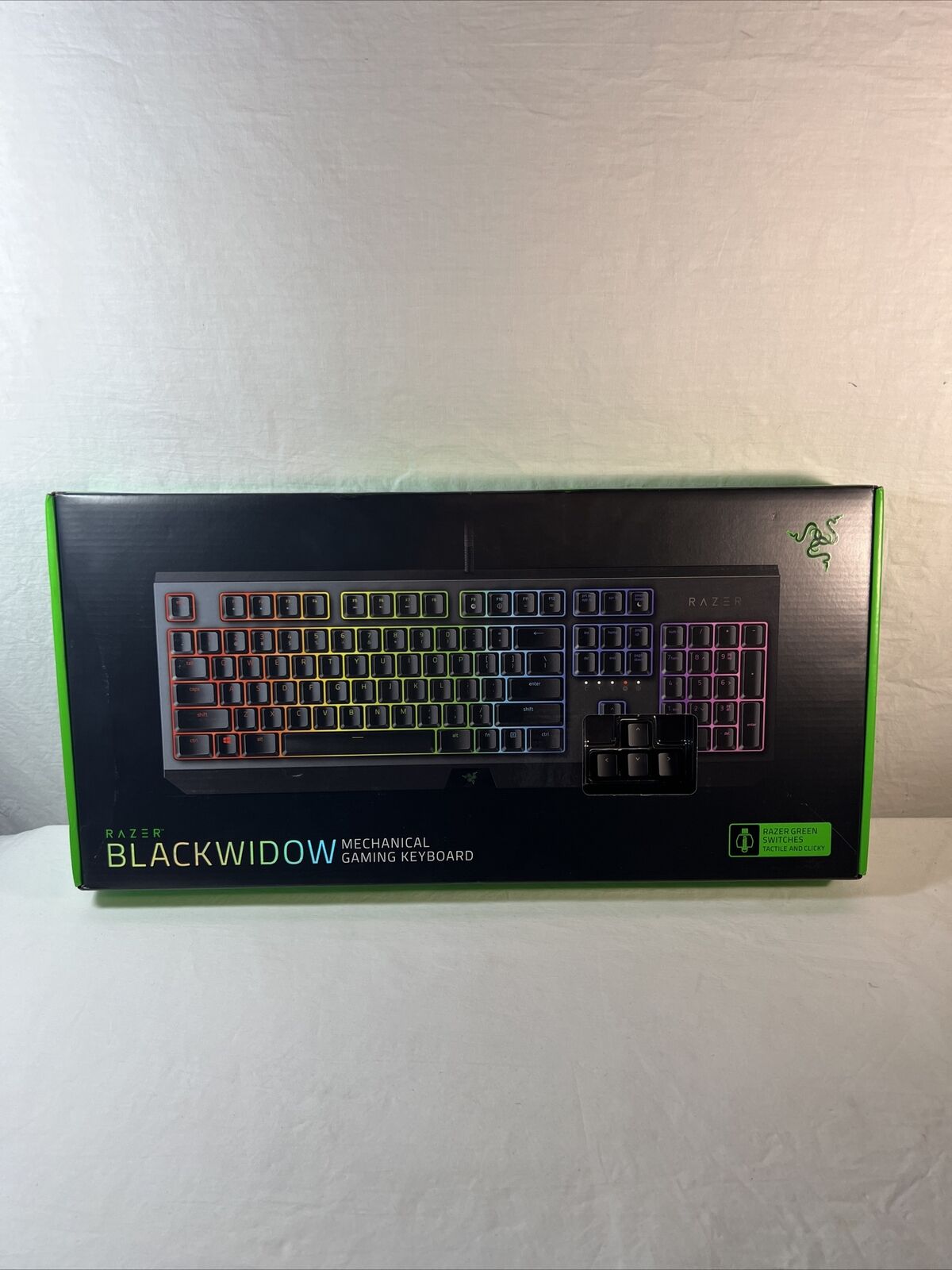 (NEW) Razer Black Widow RGB Wired Mechanical Gaming Keyboard RZ03-02860100-R3M1