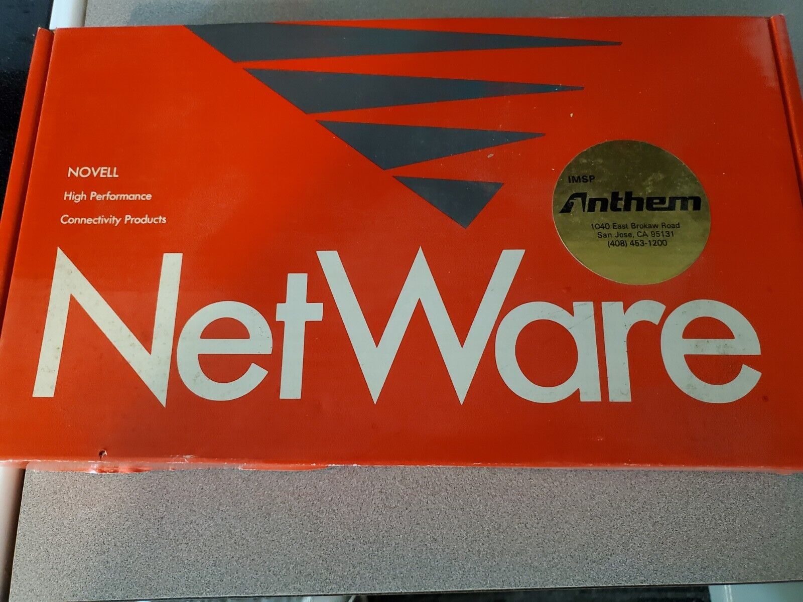 Vintage Novell Anthem 735-000220-001,VIC E-NET NE1000