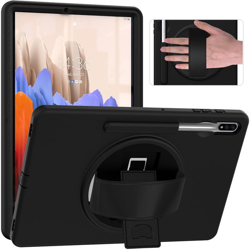Shockproof Case Samsung Tab S7 S7+ S8 S8+ Tablet Stand Kids Hand Strap Cover