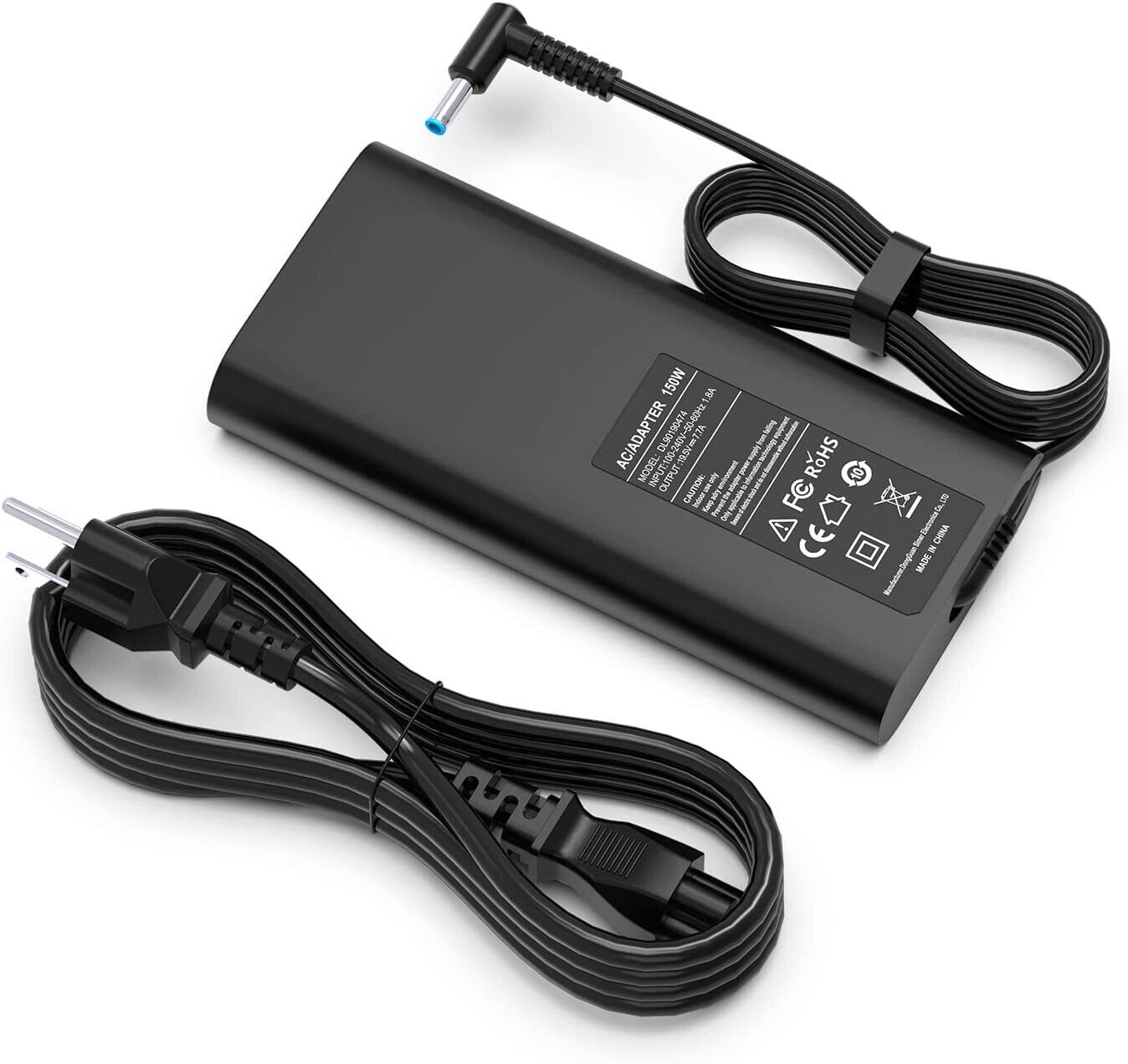 150W  19.5V Laptop Charger for HP Pavilion Gaming 15 17 AC Power Adapter 4.5*3.0
