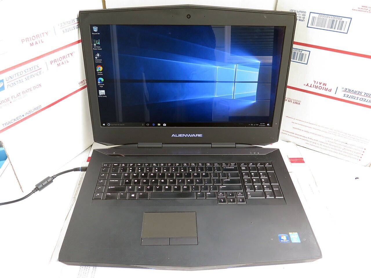 Alienware 18 P19e laptop i7-4910MQ 24GB 256GB SSD 2 x GTX 860M 2GB VGA Windows