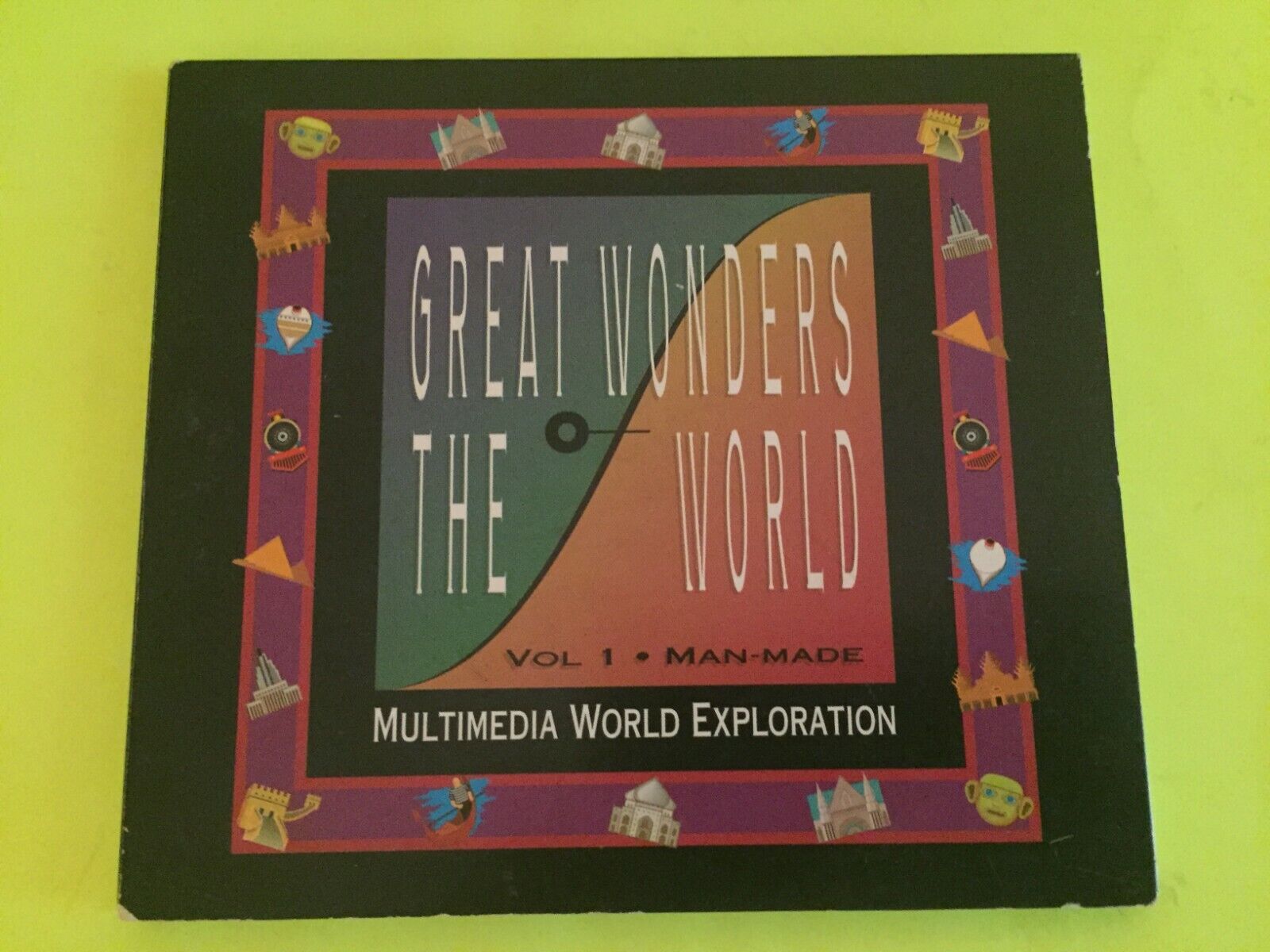 Great Wonders of the World  PC CD-ROM 1992 DOS Version Volume 1 Man Made