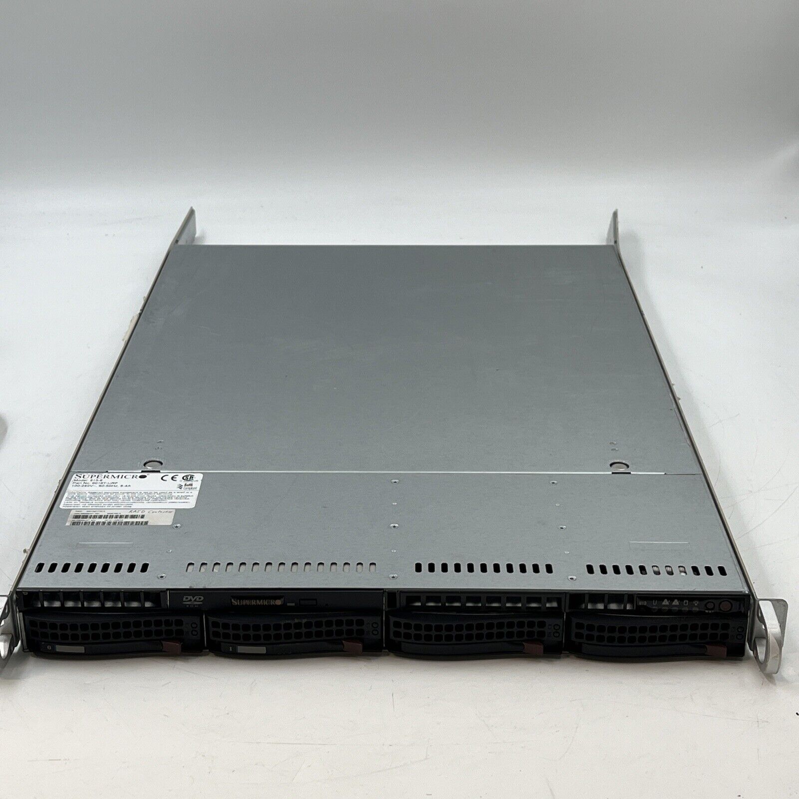 Supermicro CSE-815 Server 1x Xeon 5520 2.26GHz 6GB RAM No HDD. Power Tested.