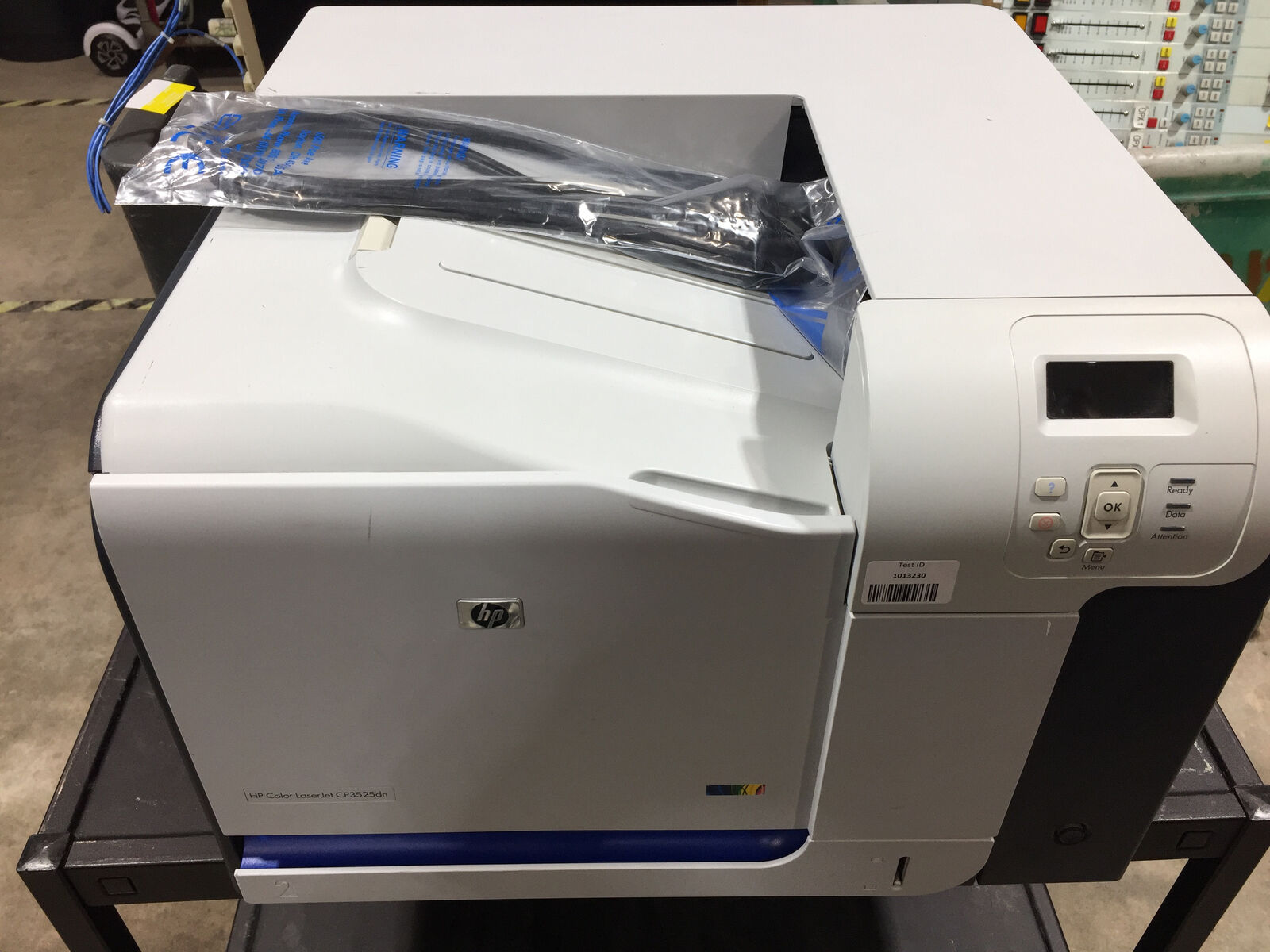 HP Hewlett Packard Color LaserJet Printer CP3525 Workgroup Model CXXXXA