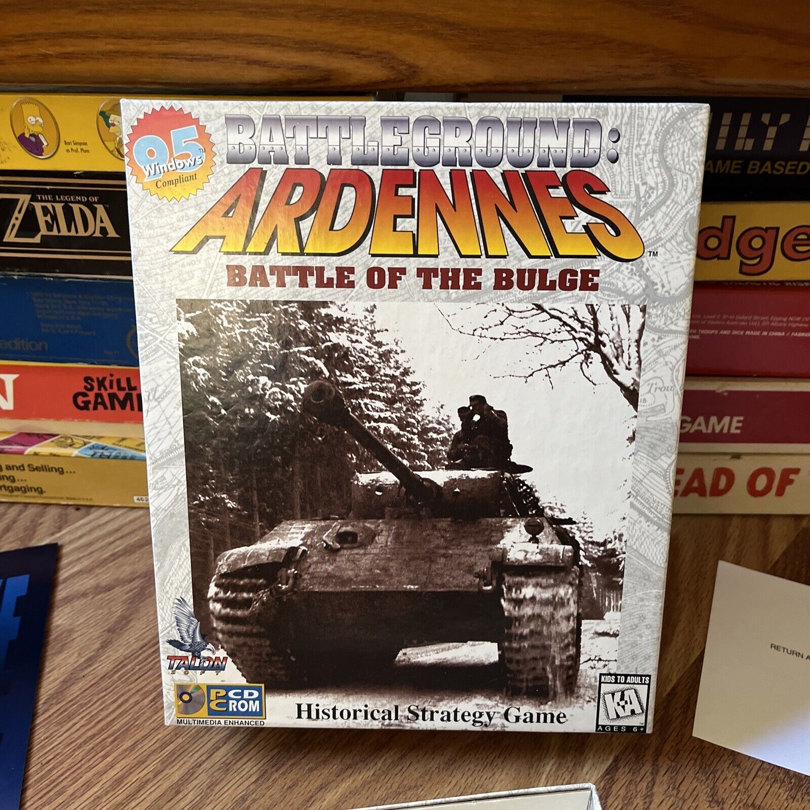 Ardennes Battle Of The Bulge 1 (PC, 1997)  CD-ROM Game O25