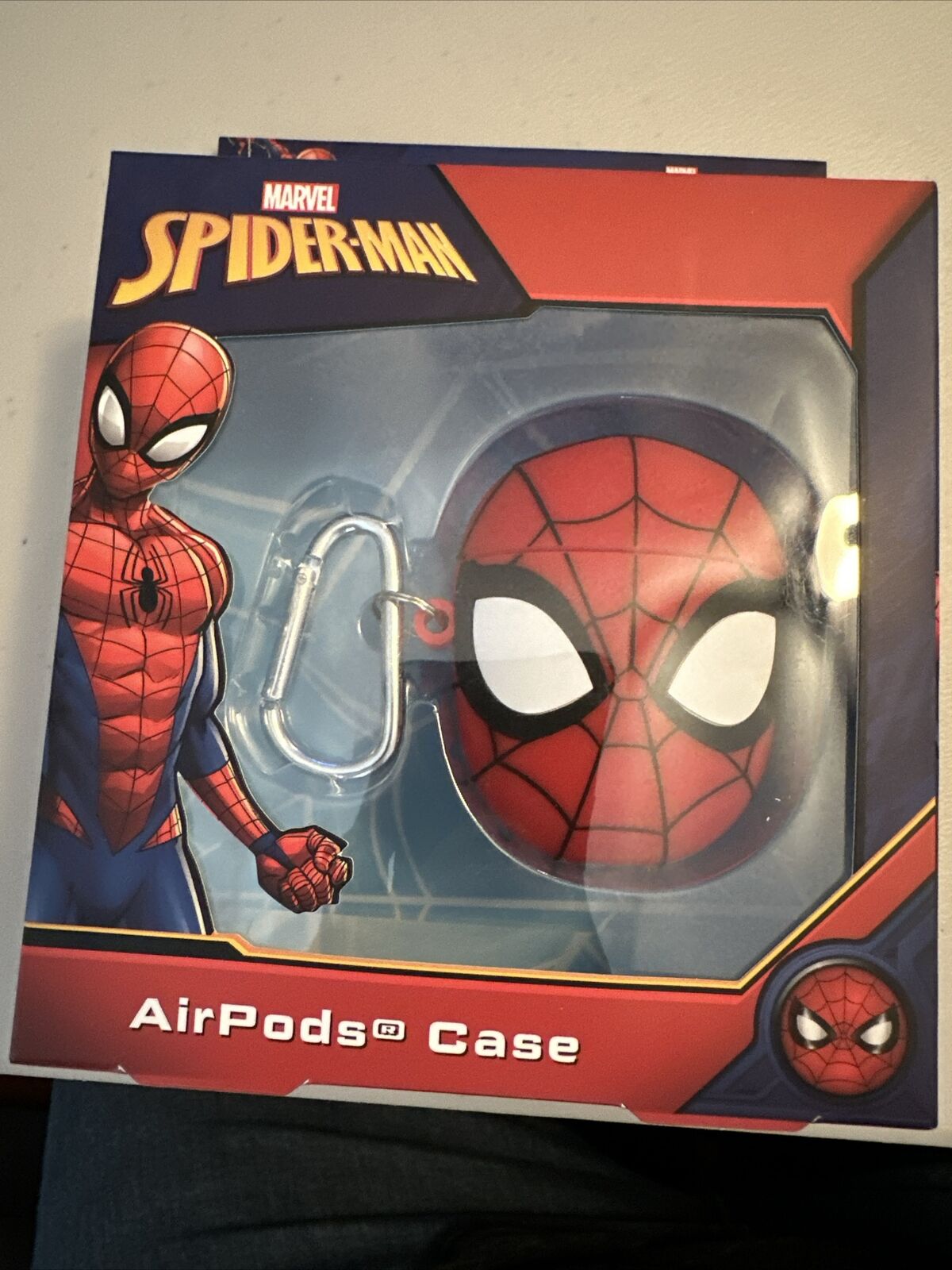 NEW Thumbs Up Marvel Spiderman 3D Airpods Case Red