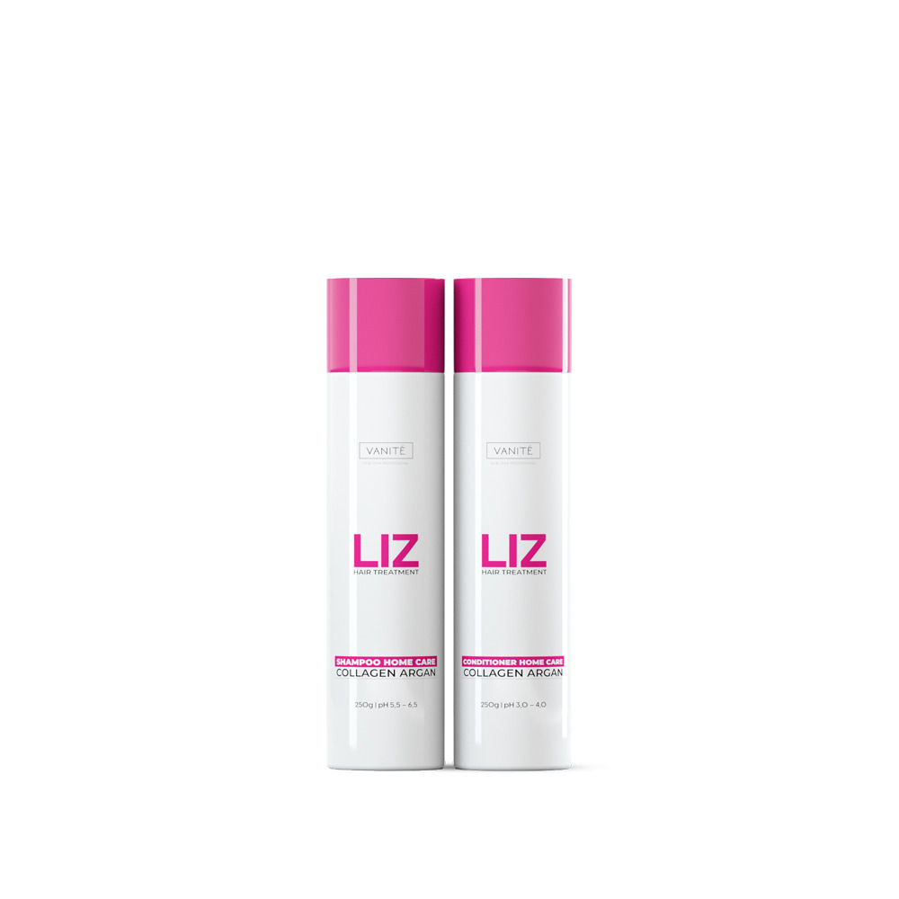 Home Care Liz | Shampoo + Conditioner | For All Hair Types | 250ml