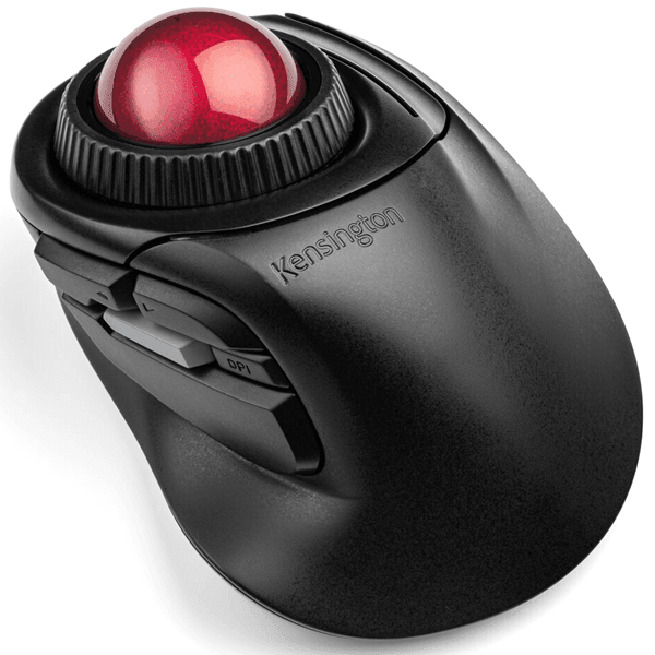 NEW Kensington Orbit Fusion Wireless Trackball Mouse Ergonomic Ergo Windows Mac