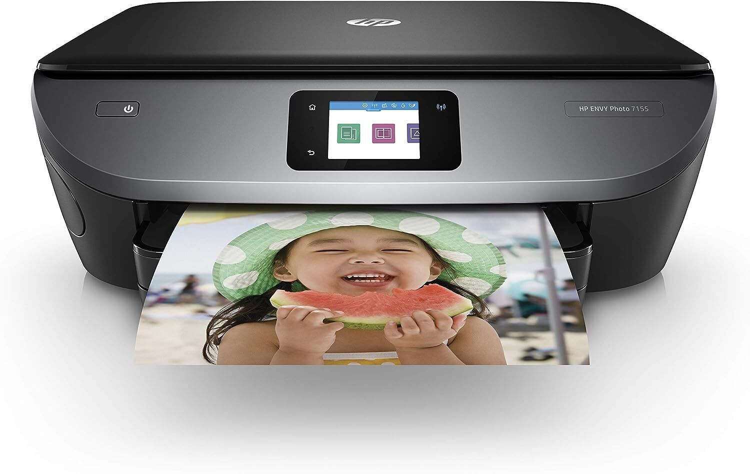 HP ENVY Photo 7155 All-in-One Printer Scan Copy Photo 14 ppm Color Black K7G93A