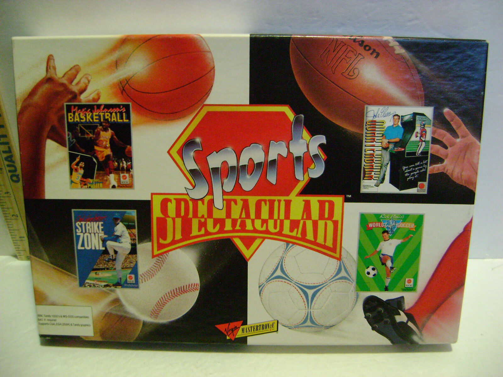 EXTREMELY RARE SPORTS SPECTACULAR IBM & MS-Dos 5.25 Inch Floppy Disks SET