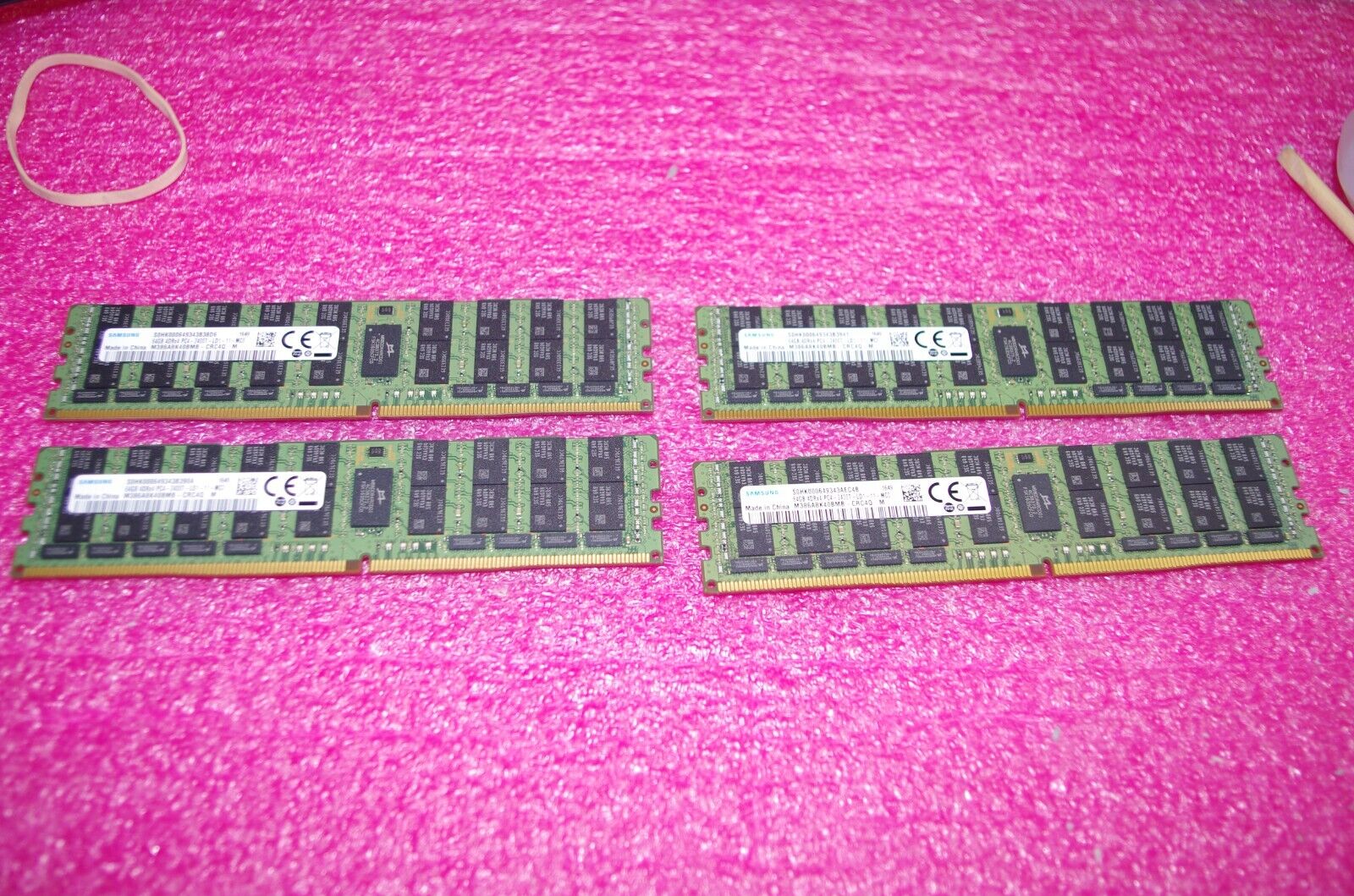 LOT Kit 256GB (4x 64GB) DDR4-2400T 2400Mhz Registered ECC RAM For Dell R730 R630
