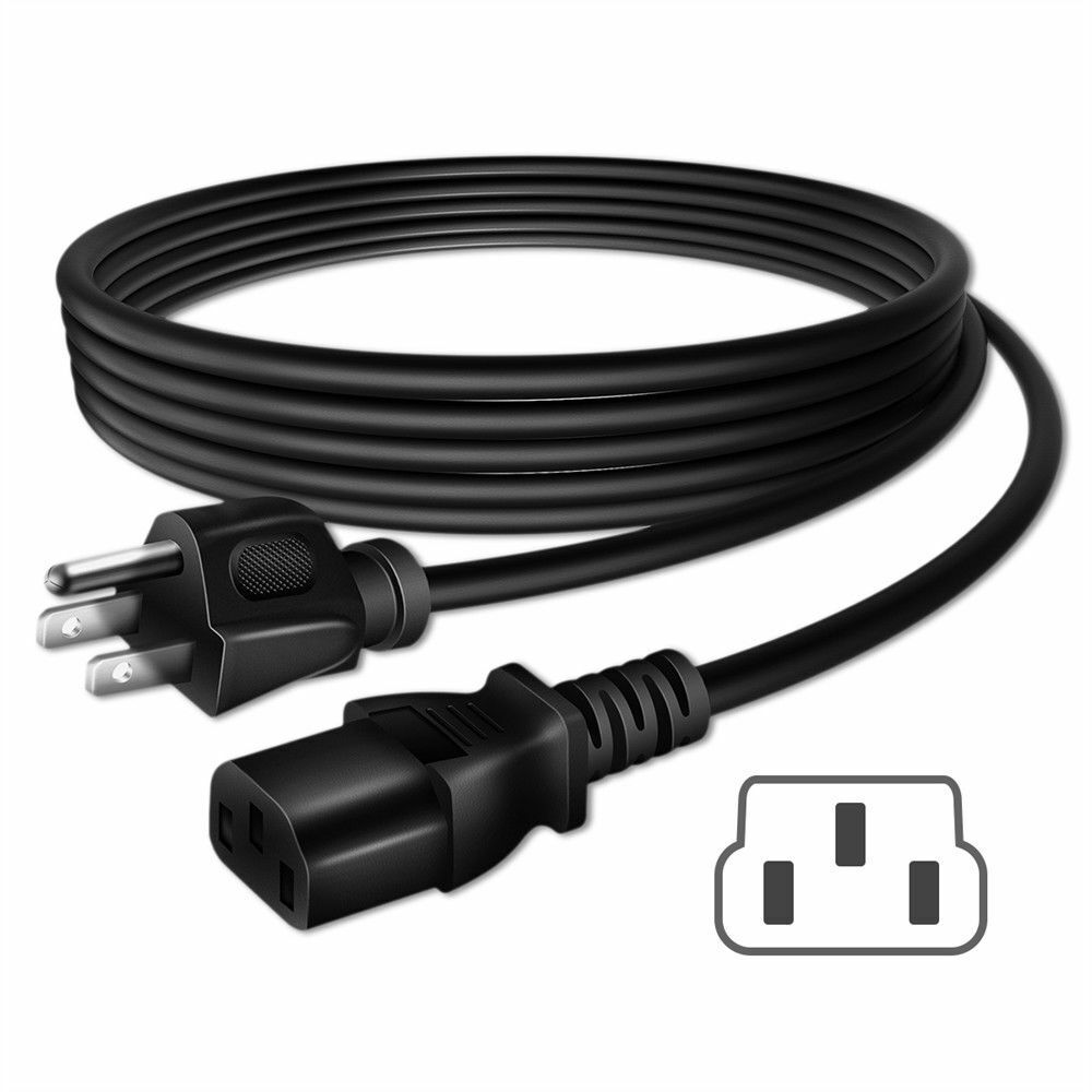 5ft AC IN Power Cord Cable Outlet Plug for Endurance Treadmill XT-3600 Steelflex