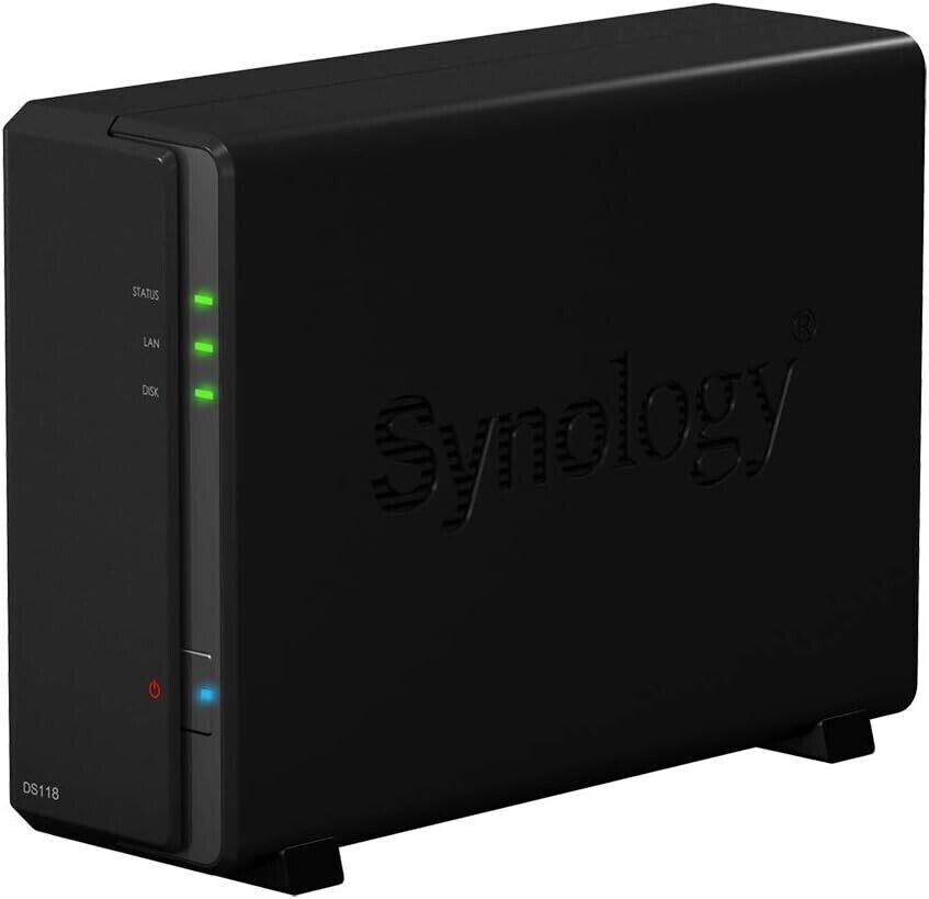 NEW Synology 1 bay NAS DiskStation DS118