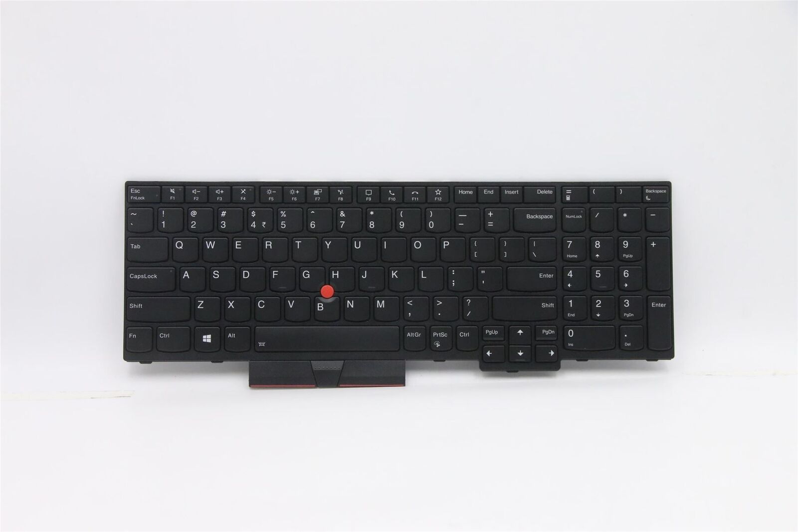 Lenovo ThinkPad P15s 1 P15s 2 T15 Keyboard Indian US Black 5N20V78938