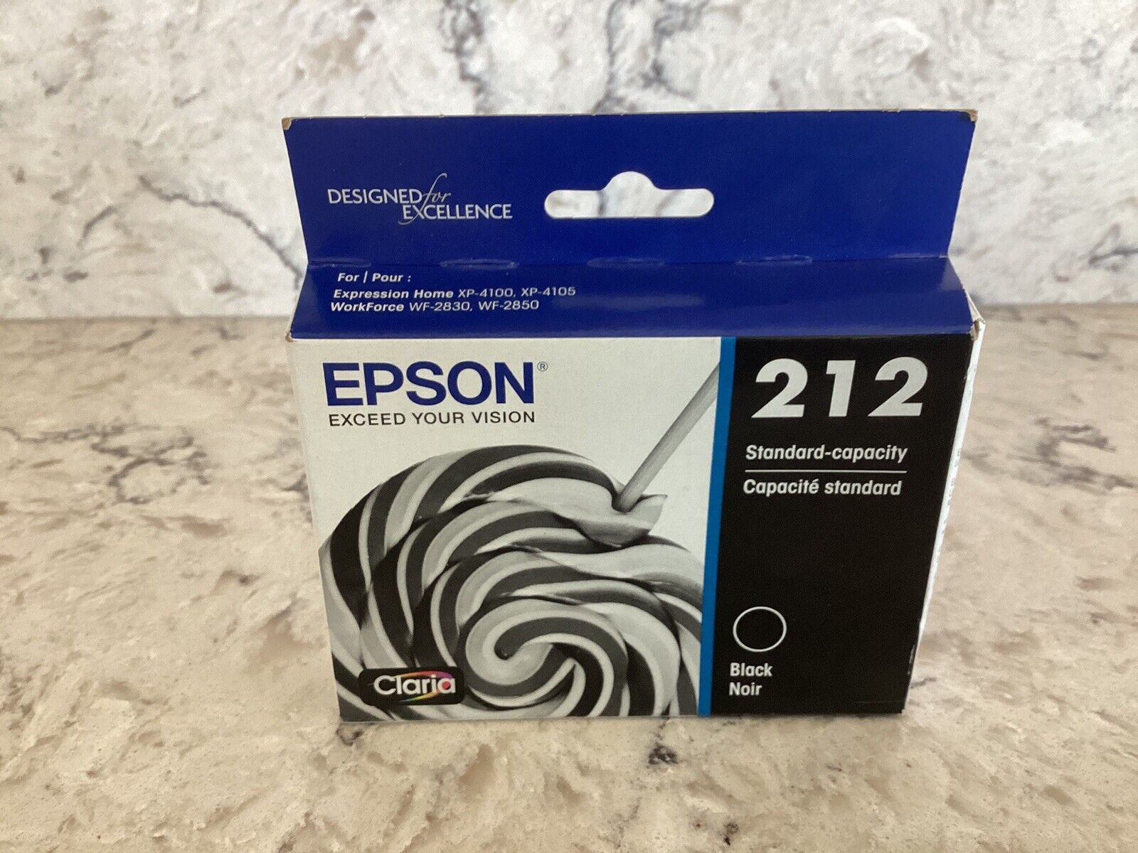 Epson 212 Black Ink Cartridge New In Box Sealed Exp 05-2025 