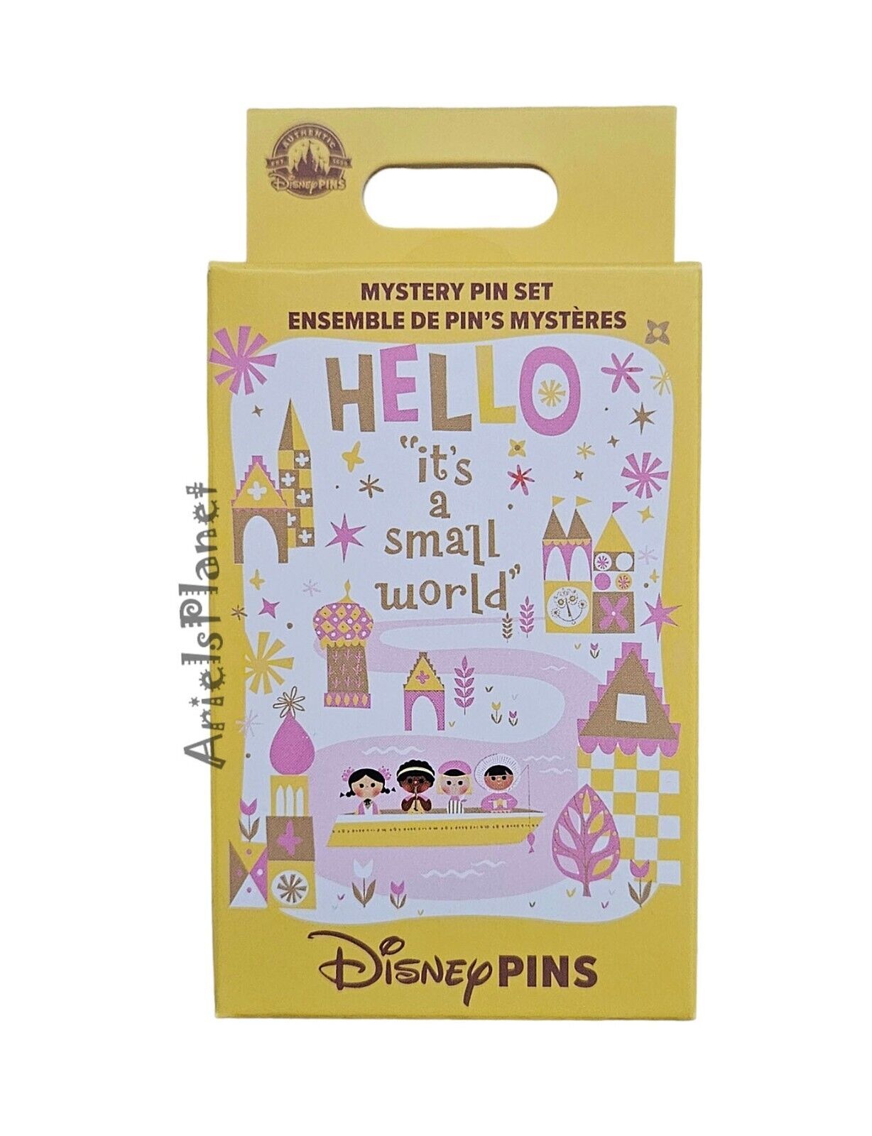 2024 Disney Parks It\'s a Small World Mystery Box Set of 2 Pins Sealed